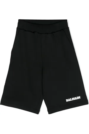 Balmain Logo-print jersey shorts
