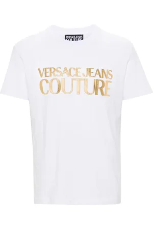 VERSACE Barocco-print cotton T-shirt