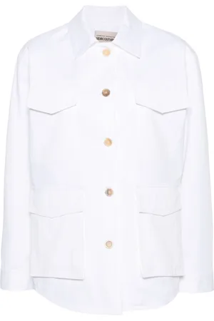 SEMICOUTURE Cotton military jacket