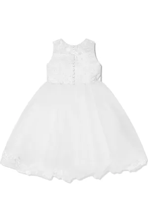 Sarah Louise Embroidered-design sleeveless dress