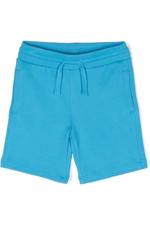 Stella McCartney Logo-print cotton track shorts