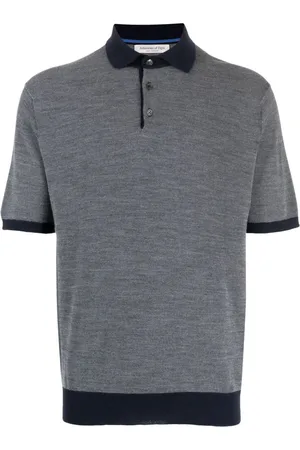 Johnstons Of Elgin Piqué wool polo shirt