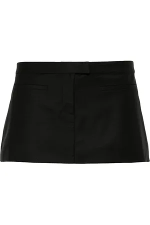 AYA MUSE Virgin wool-blend miniskirt