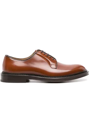 Scarosso Harry leather derby shoes