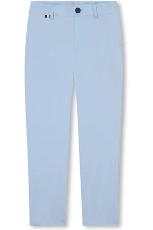 HUGO BOSS Mid-rise slim-cut trousers