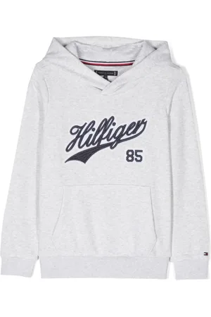 Tommy Hilfiger Logo-appliqué varsity hoodie