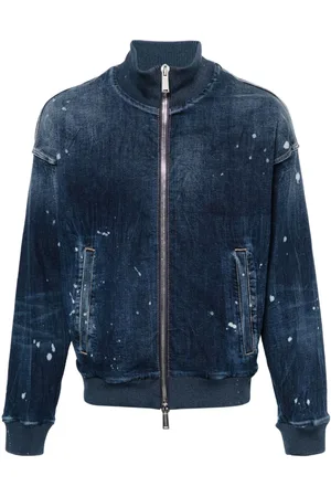 Dsquared2 Logo-print denim bomber