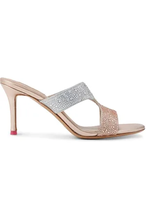 Nícoli Janick crystal-embellished sandals