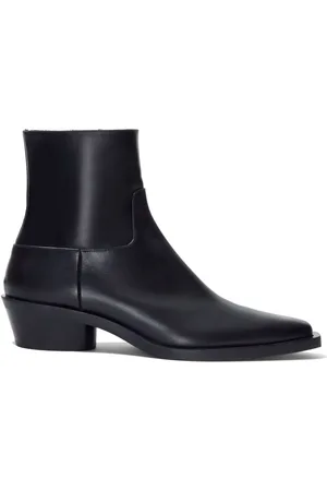 Proenza Schouler Bronco leather ankle boots