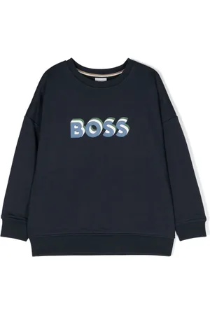 HUGO BOSS Logo-print crew-neck sweatshirt