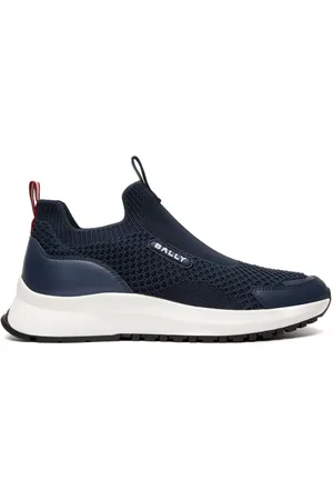 Bally Logo-appliqué mesh-panelling sneakers