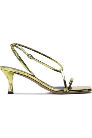 Proenza Schouler 60mm metallic-leather sandals