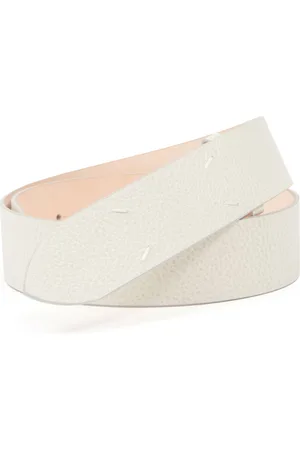 Maison Margiela Four-stitches leather belt