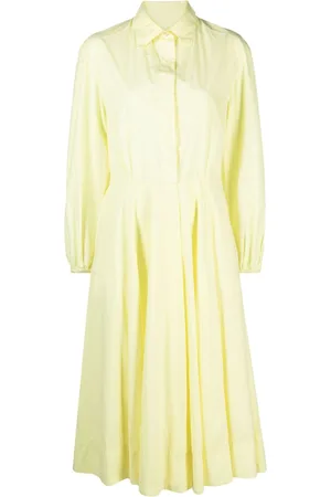 FORTE FORTE Long-sleeved flared dress