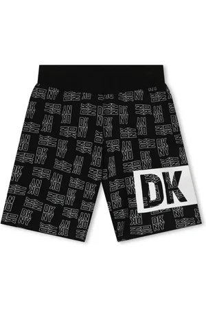 DKNY Logo-print cotton shorts