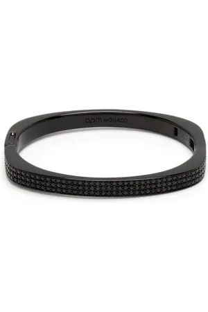 APM Monaco Logo-engraved embellished bracelet