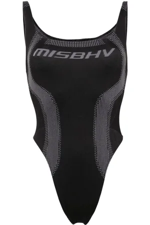 MISBHV Logo-embroidered jacquard body