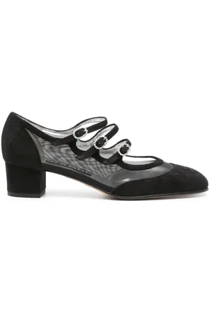 Carel Kina 40mm suede pumps