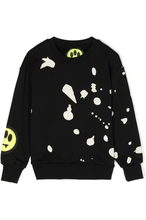 BARROW Paint splatter-print sweatshirt