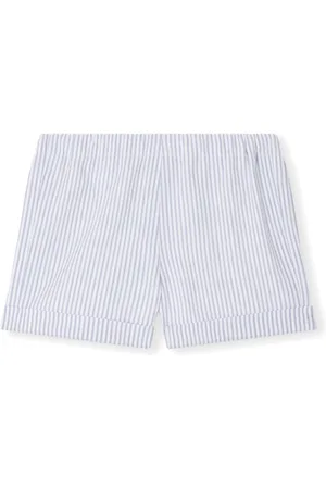 BONPOINT Candy stripe-print cotton shorts
