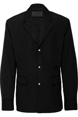 Prada Single-breasted cotton blazer