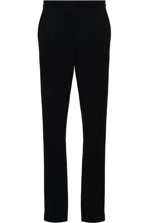 Styland Straight-leg wool trousers