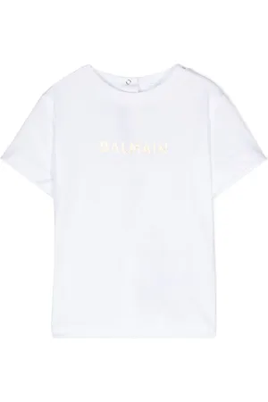 Balmain Logo-print cotton T-shirt