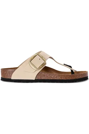 Birkenstock Gizeh Big Buckle suede sandals