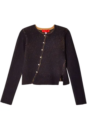ECKHAUS LATTA Starling ribbed cardigan