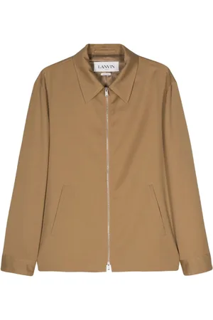 Lanvin Appliqué logo wool jacket