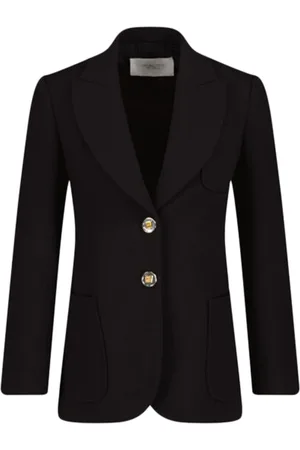 Giambattista Valli Embossed-buttons single-breasted blazer
