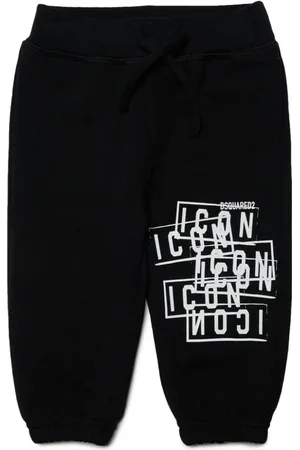 Dsquared2 Logo-print cotton track trousers
