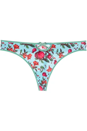 Marlies Dekkers Forbidden fruit-print glitter thong