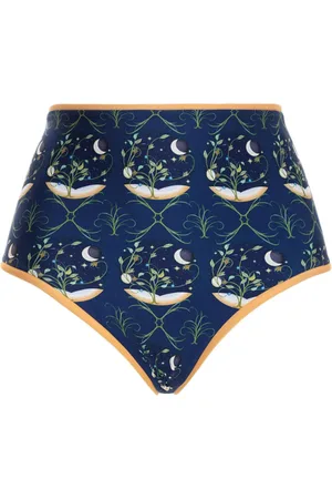 Agua by Agua Bendita Magenta Estelar bikini bottoms