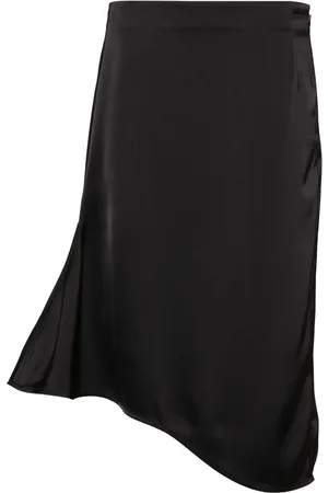 REMAIN Knot-detailing midi skirt