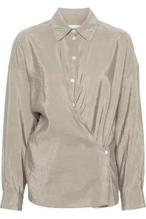 LEMAIRE Straight-collar twisted shirt