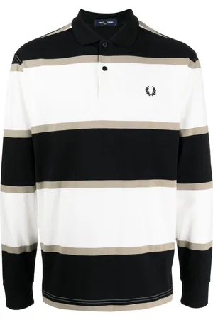 Fred Perry Striped cotton polo shirt