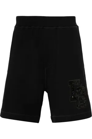 Dsquared2 D2-appliqué track shorts