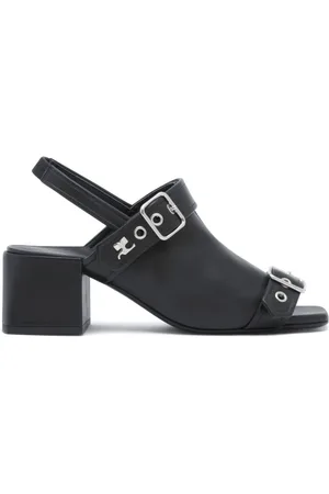 Courrèges Gogo 70mm leather sandals