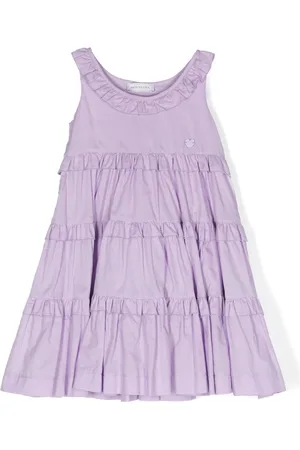 MONNALISA Ruffled flared dress