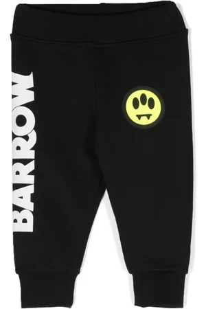 BARROW Logo-print cotton track pants