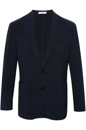 Boglioli Single-breasted virgin wool blazer