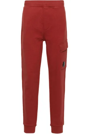 C.P. Company Lens-detailed cotton track pants