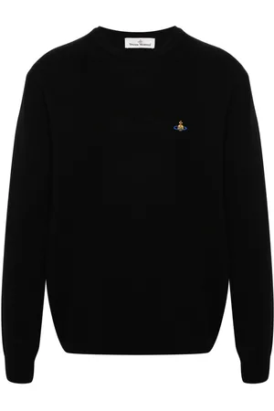 Vivienne Westwood Orb-embroidery knit jumper