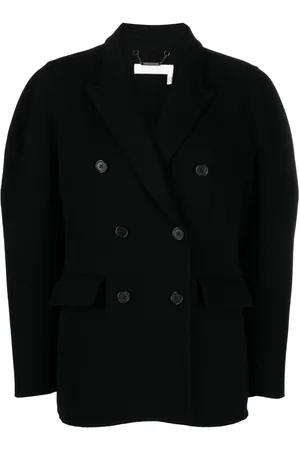Chloé Double-breasted wool-blend jacket