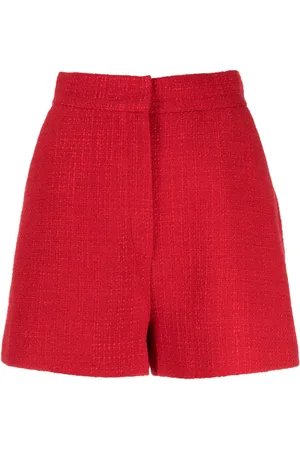 Elie saab High-rise tweed shorts