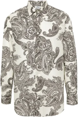 Etro Paisley-print cotton shirt