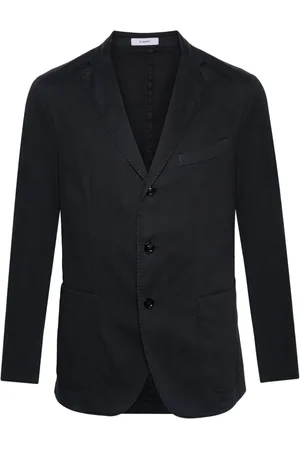 Boglioli Single-breasted cotton blazer