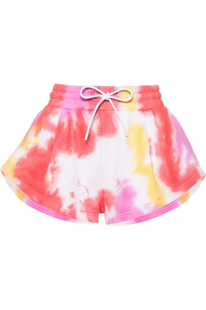 Msgm Embroidered-logo shorts