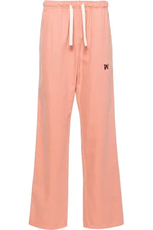 Palm Angels Mid-rise straight-leg trousers